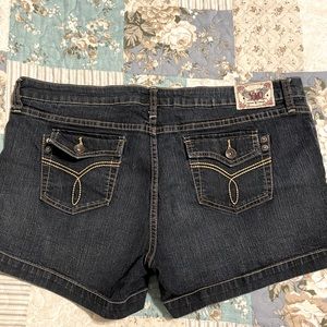 YMI jean shorts. Size 17. 3 in inseam.